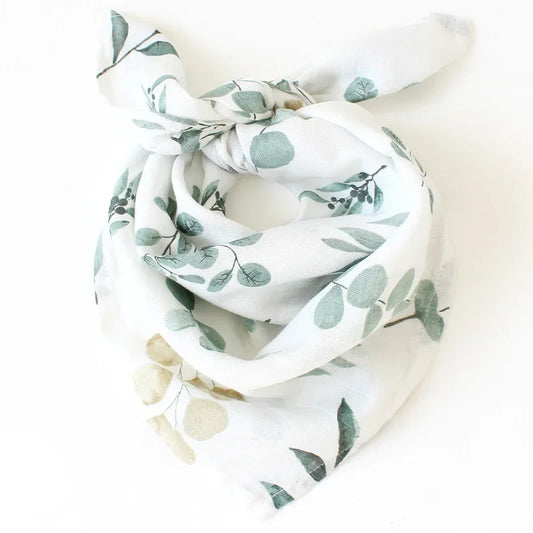 Muslin Bamboo Cotton Baby Blanket Swaddle - Soft and breathable
