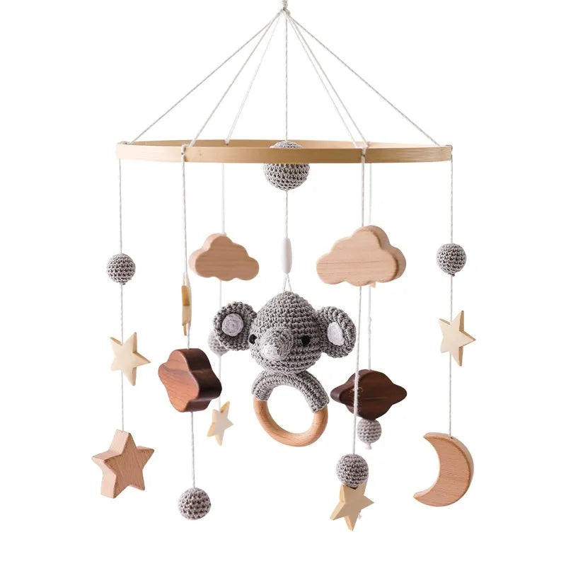 +More Colors - Baby Cloud Rattles Crib Mobiles