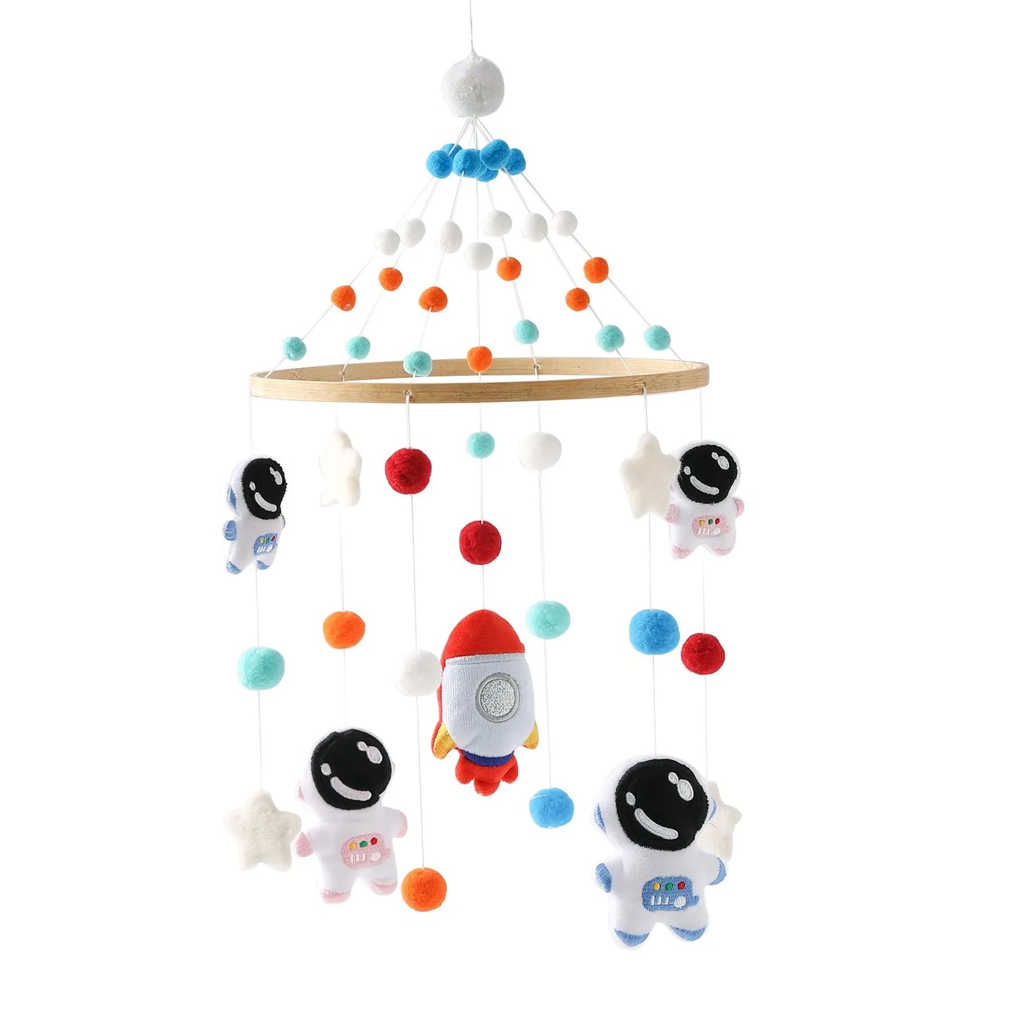 +More Colors - Baby Cloud Rattles Crib Mobiles