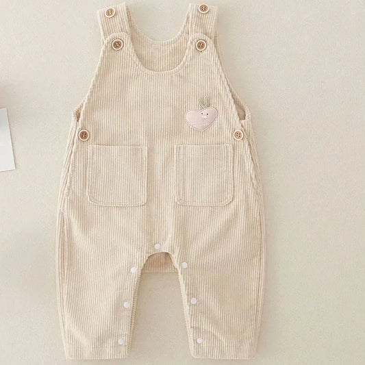 Baby Clothes Corduroy Rompers