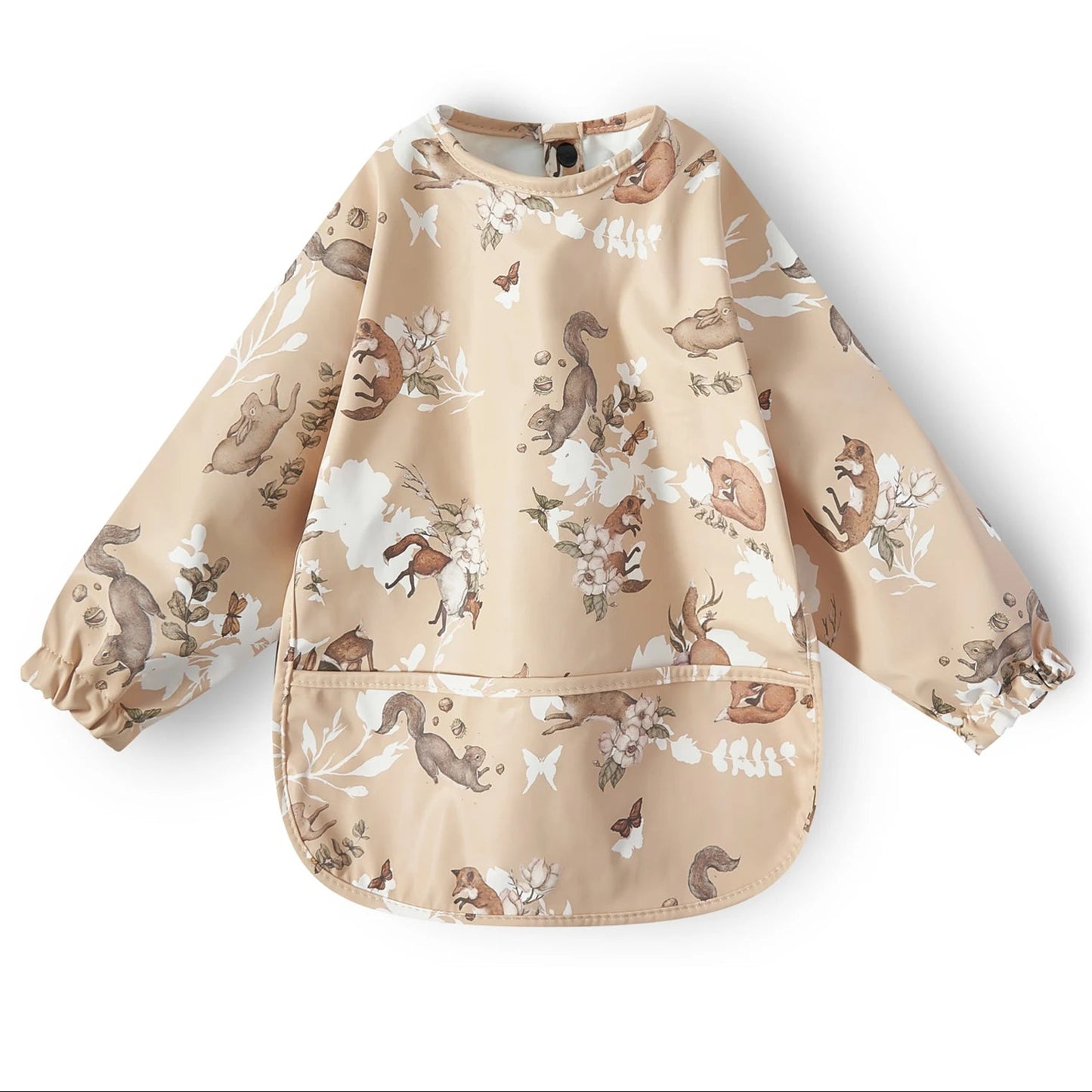 Feeding Aprons Long Sleeve Baby Bib With