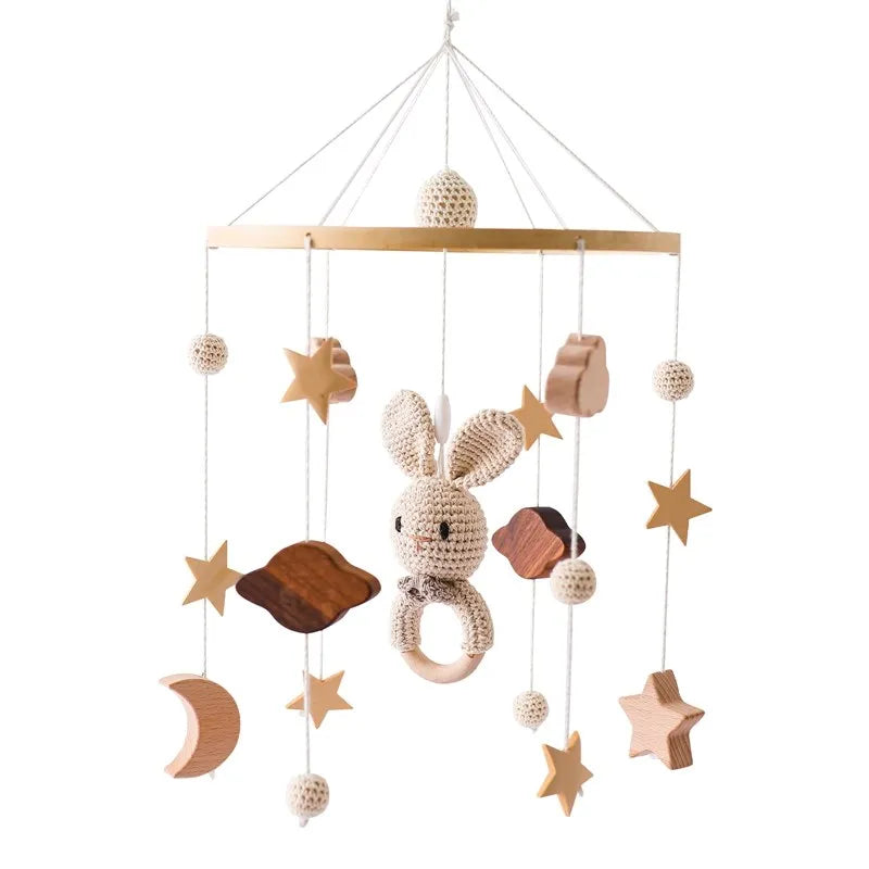 +More Colors - Baby Cloud Rattles Crib Mobiles