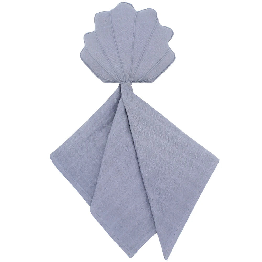New Born Soothe Appease Towel 100% Organic Cotton Moon Star Baby Blanket Comforter Lovely Muslin Security Blanket