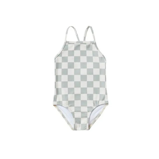 Baby & Toddler Girls' Checkered One-Piece Swimsuit