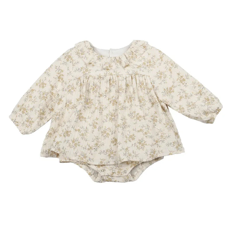 100% Organic Cotton Newborn Girl Romper Toddler Girl Clothes