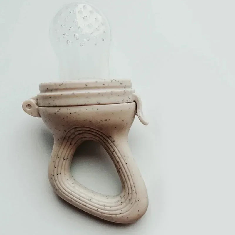 +More Colors - Silicone Baby Fruit Feeder with Cover – Fresh Food Teething & Feeding Nipple