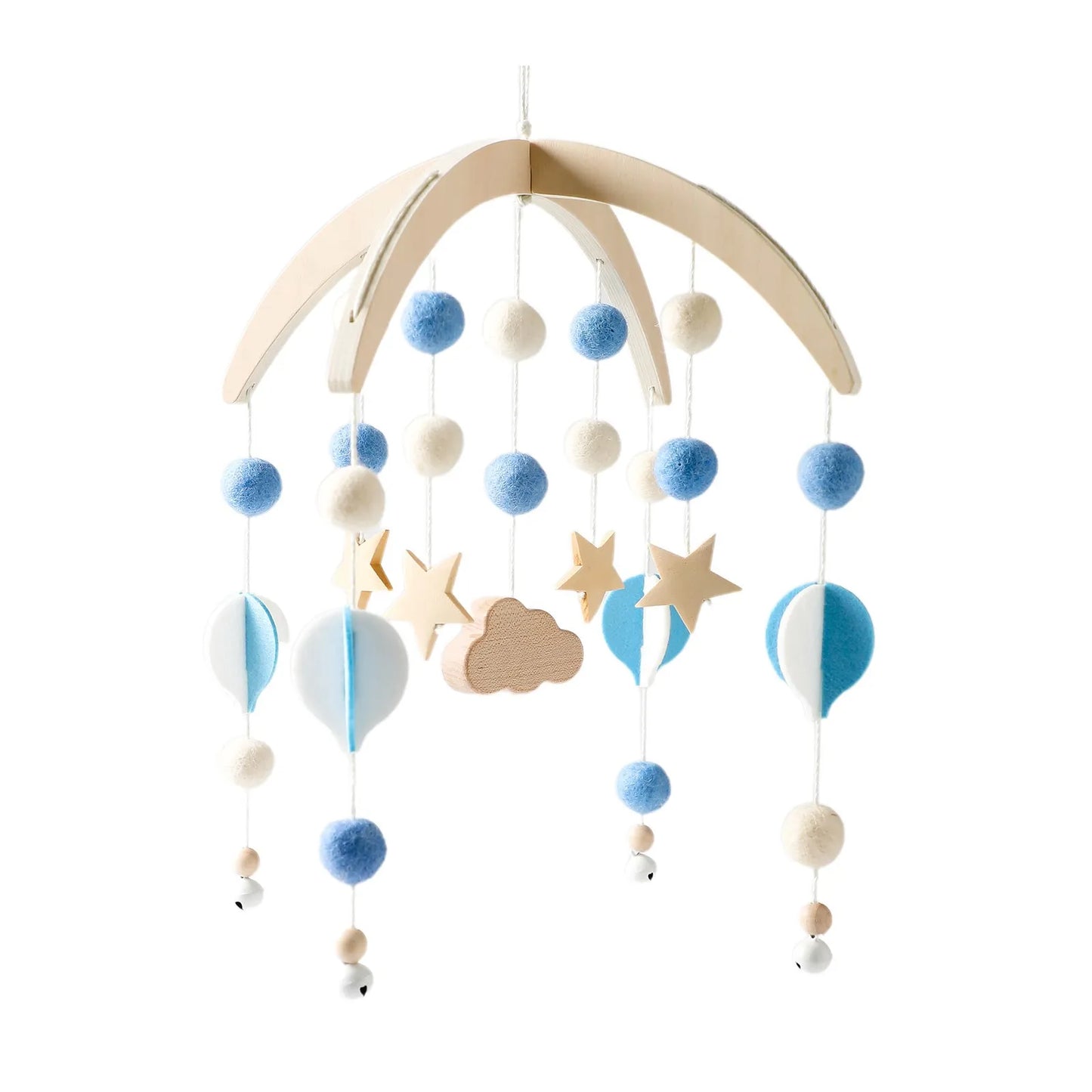 +More Colors - Baby Cloud Rattles Crib Mobiles