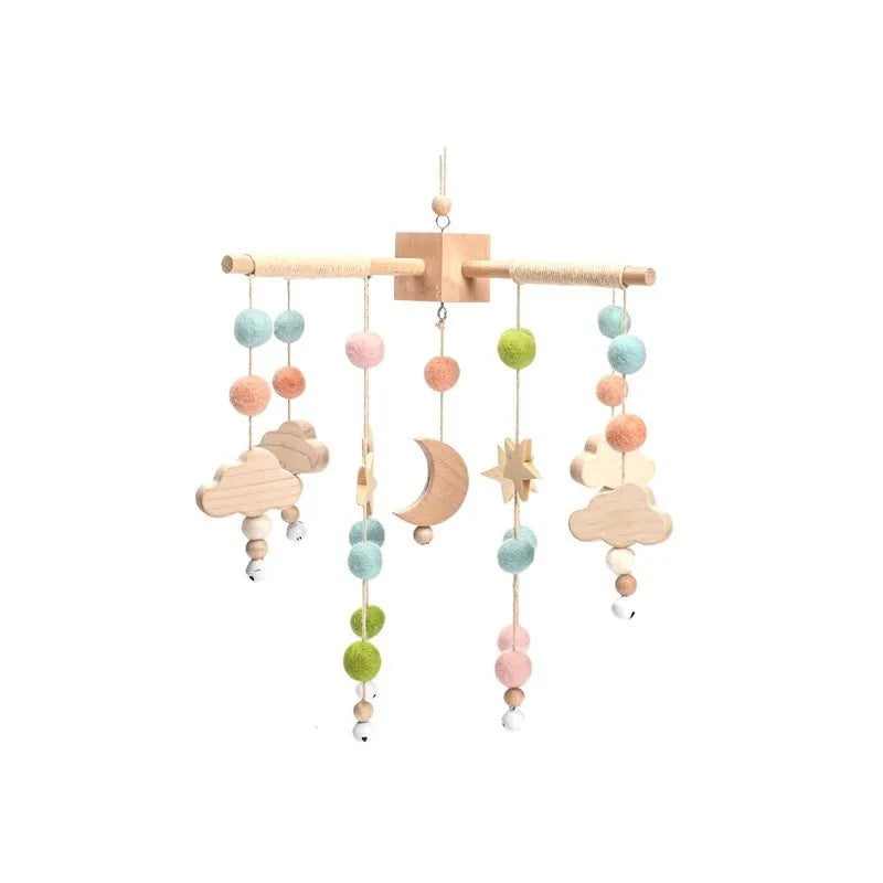 +More Colors - Baby Cloud Rattles Crib Mobiles
