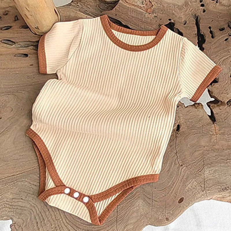 Summer Cotton Unisex Baby & Toddler Sleeveless Romper Baby Knitting Rompers