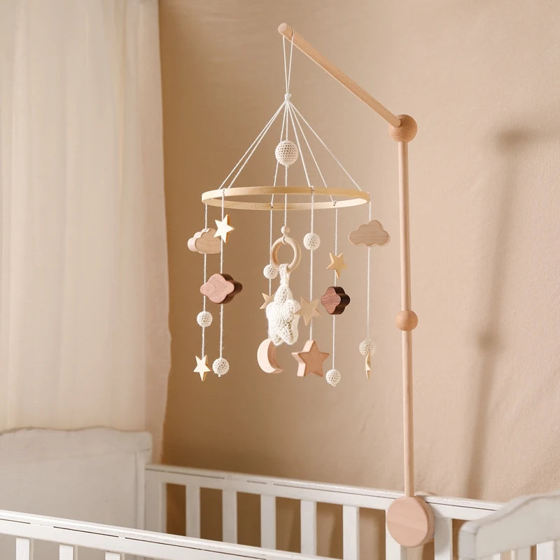 +More Colors - Baby Cloud Rattles Crib Mobiles