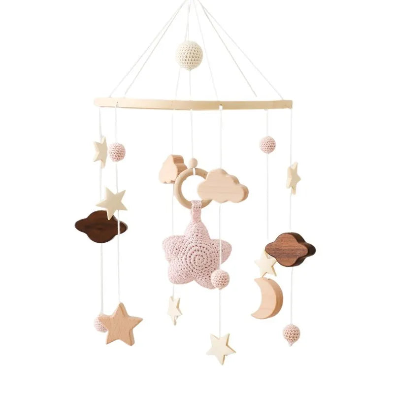 +More Colors - Baby Cloud Rattles Crib Mobiles