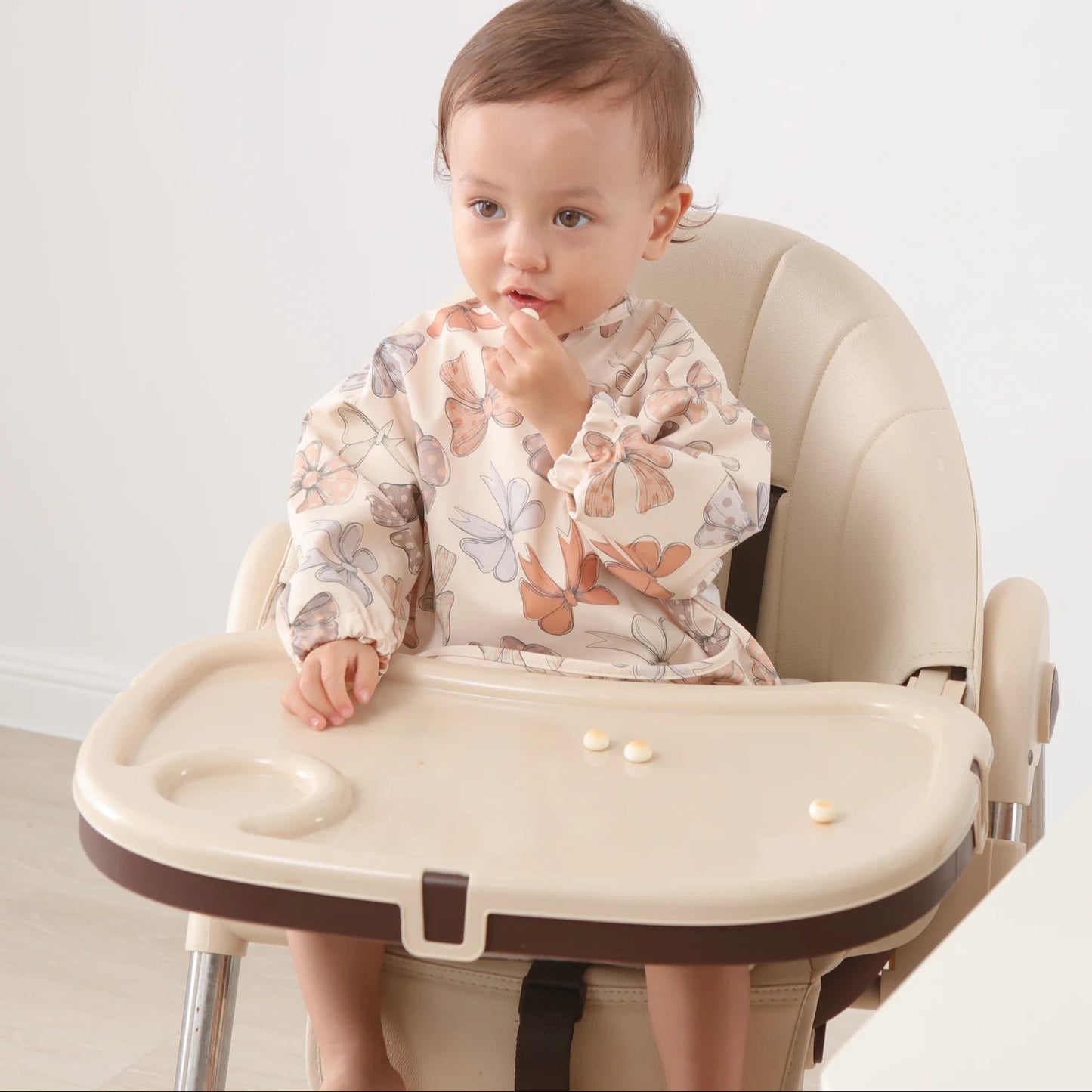 Feeding Aprons Long Sleeve Baby Bib With