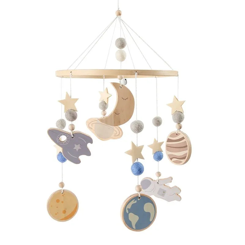 +More Colors - Baby Cloud Rattles Crib Mobiles