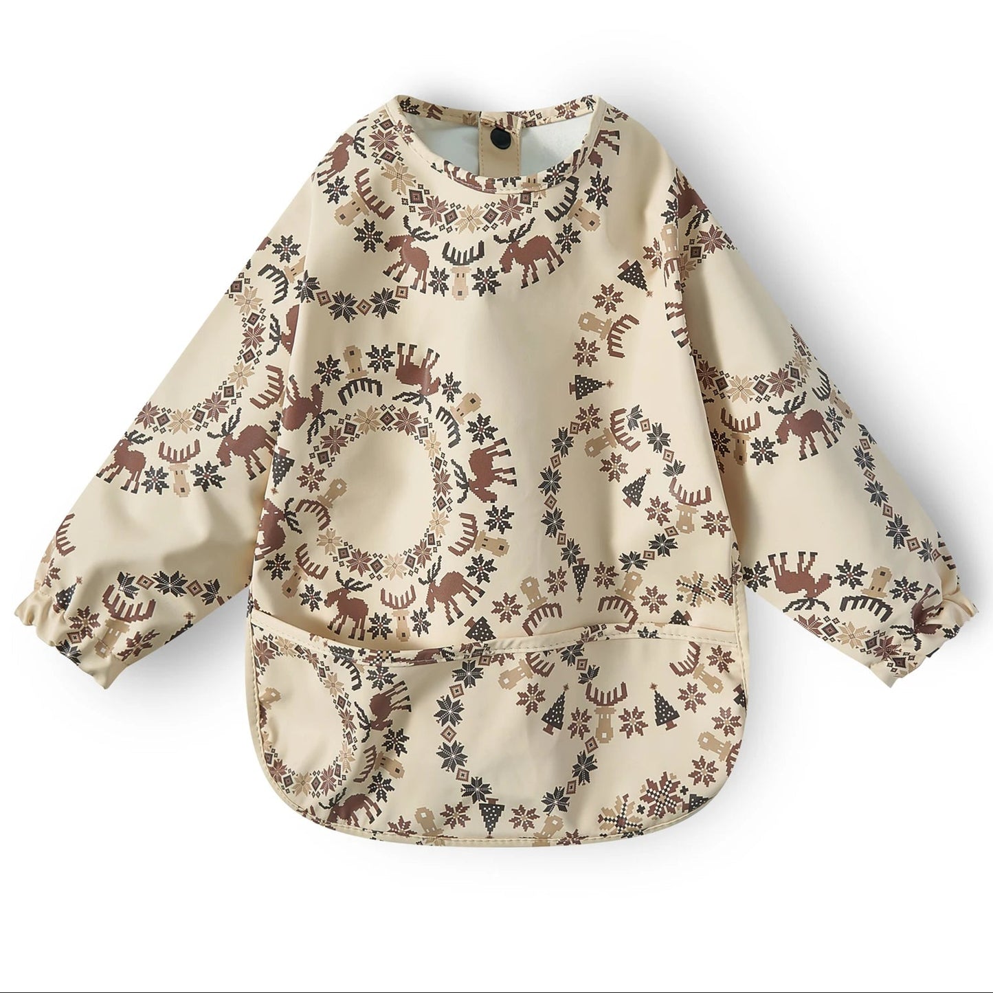 Feeding Aprons Long Sleeve Baby Bib With