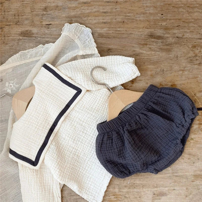 +More Colors - Organic Cotton Baby Navy Design