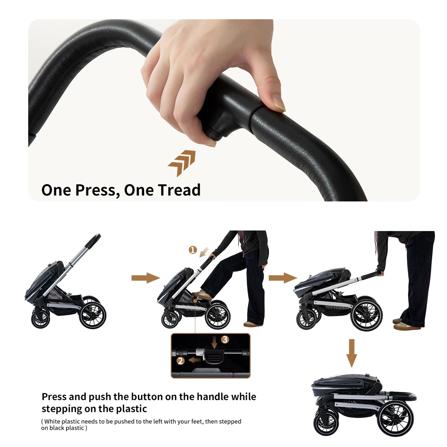 The Luxe Convertible Baby & Toddler Stroller