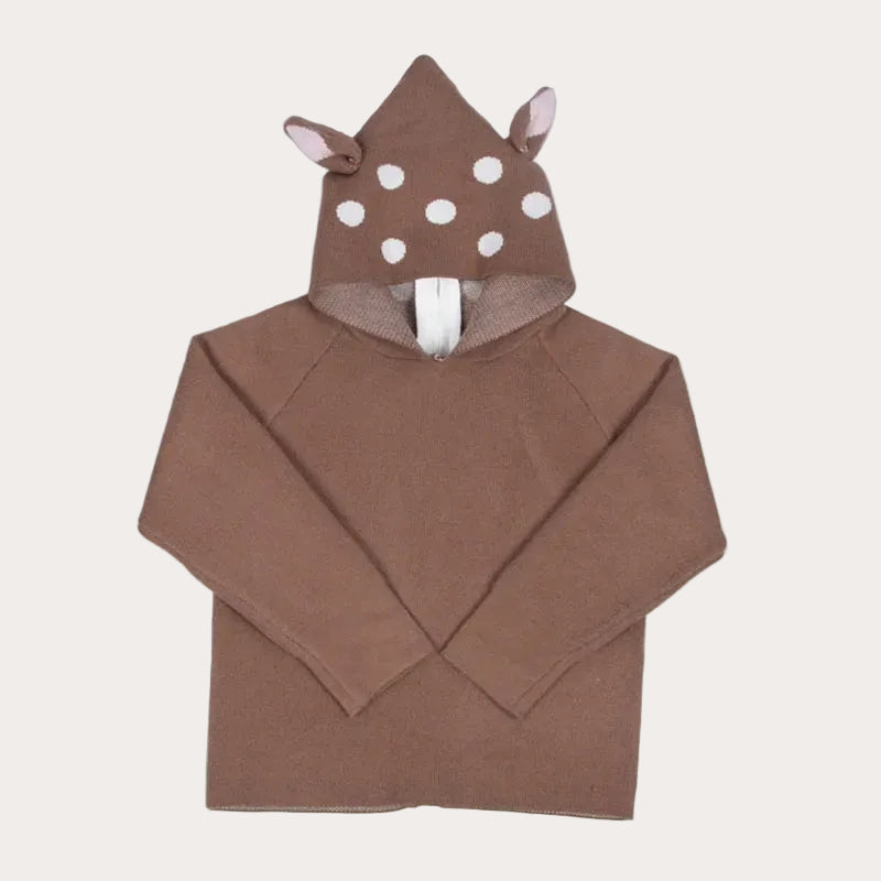 +More Colors - Baby Girls Toddler Winter Sweater Deer Pullover