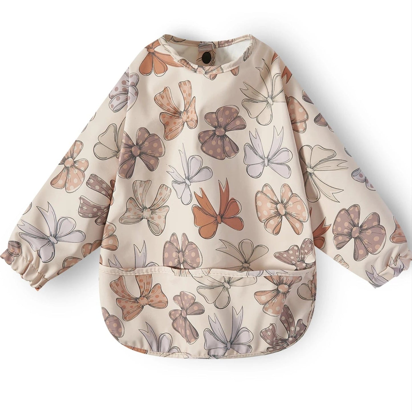 Feeding Aprons Long Sleeve Baby Bib With