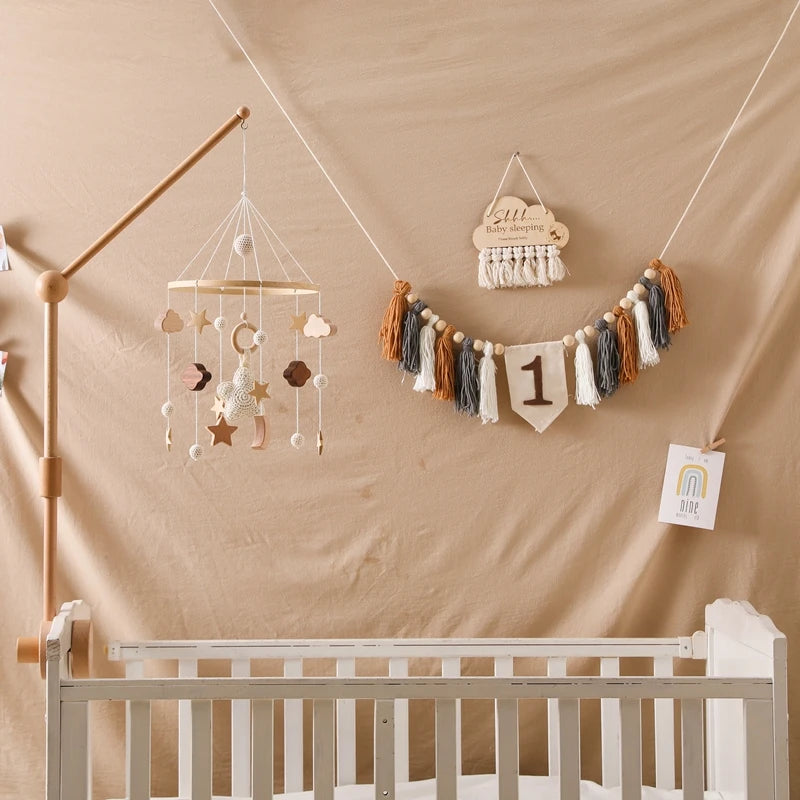 +More Colors - Baby Cloud Rattles Crib Mobiles