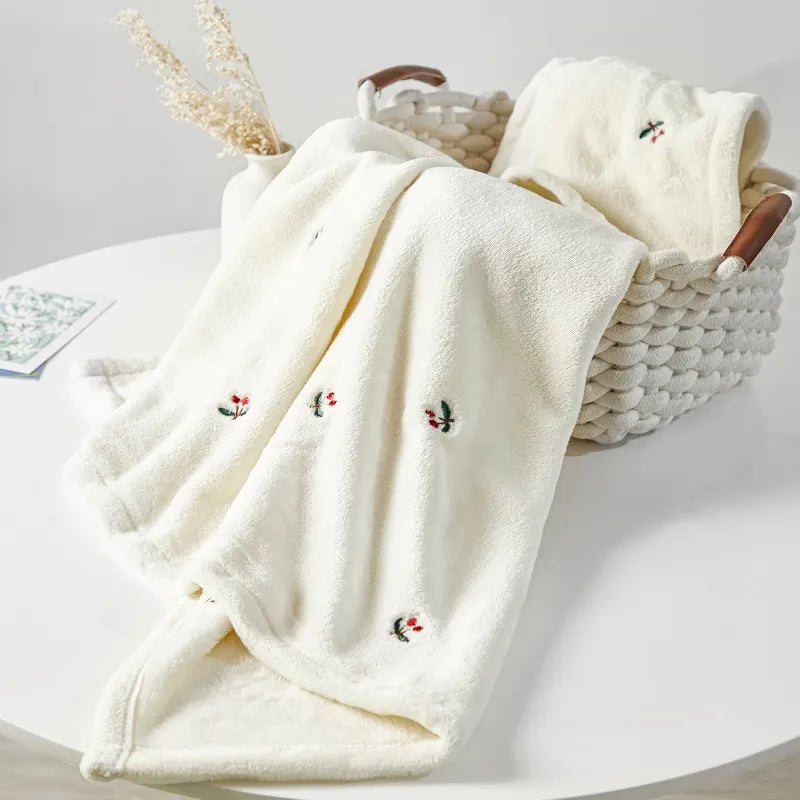 +More Colors - Polar Fleece Baby Winter Blanket for Newborn/Baby Swaddle Stroller