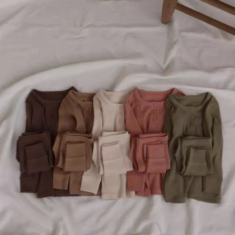 +More Colors - Cotton Unisex Baby Home Wear Set