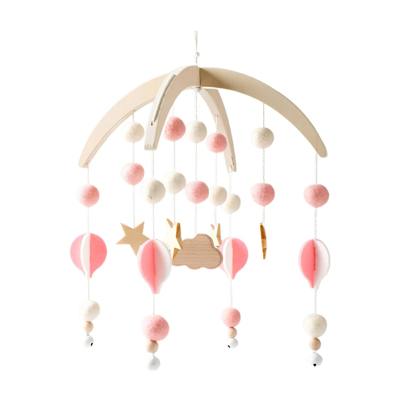 +More Colors - Baby Cloud Rattles Crib Mobiles