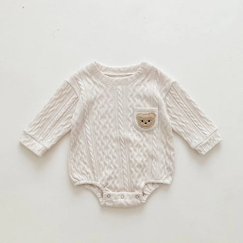 autumn long sleeve baby toddler bodysuit unisex one-piece 1-3Y”