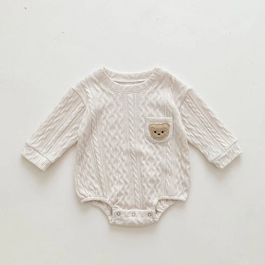 autumn long sleeve baby toddler bodysuit unisex one-piece 1-3Y”
